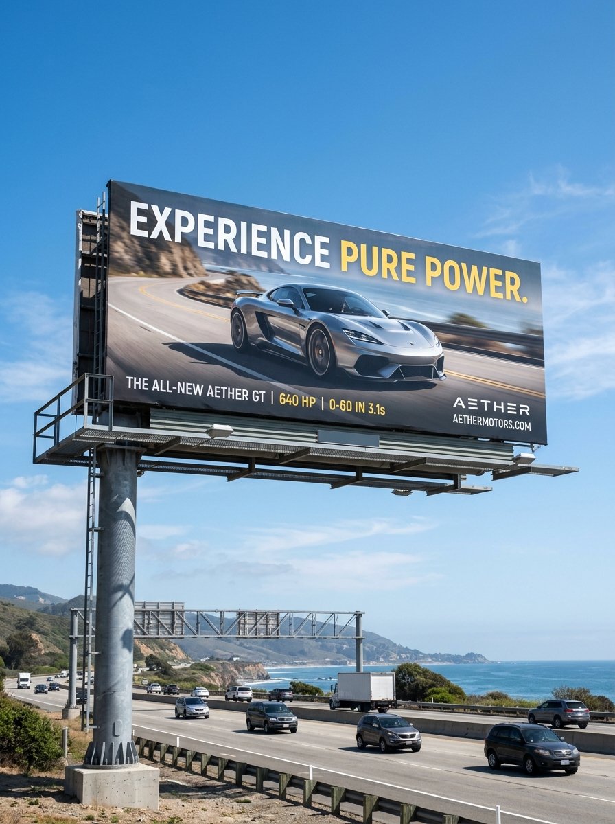 Outdoor Afiş Örneği 2 - Billboard